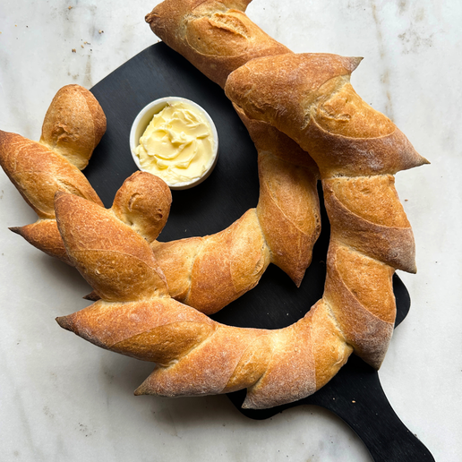 Epi Baguette Wreath