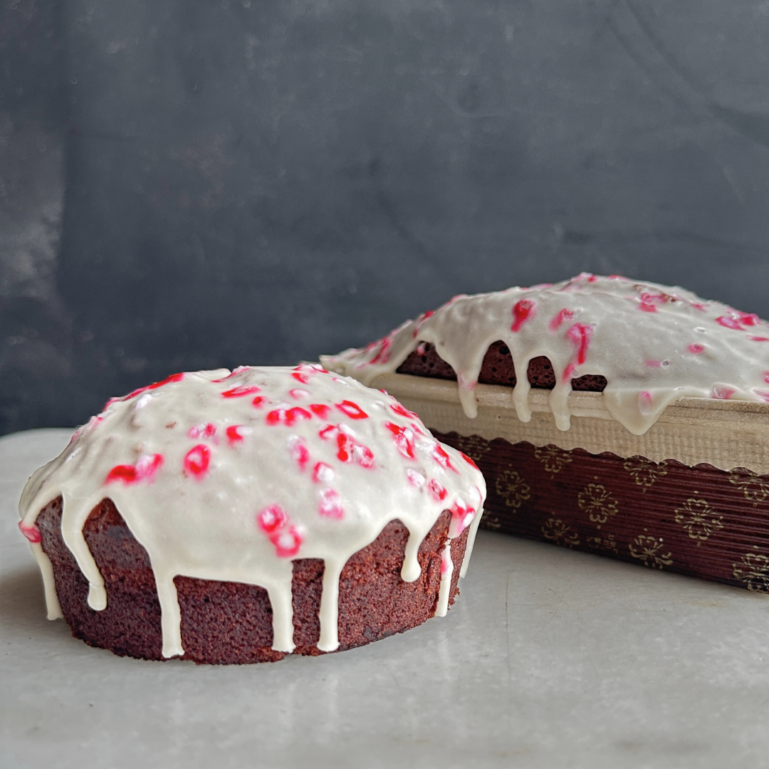Chocolate Cake Round with Peppermint Glaze